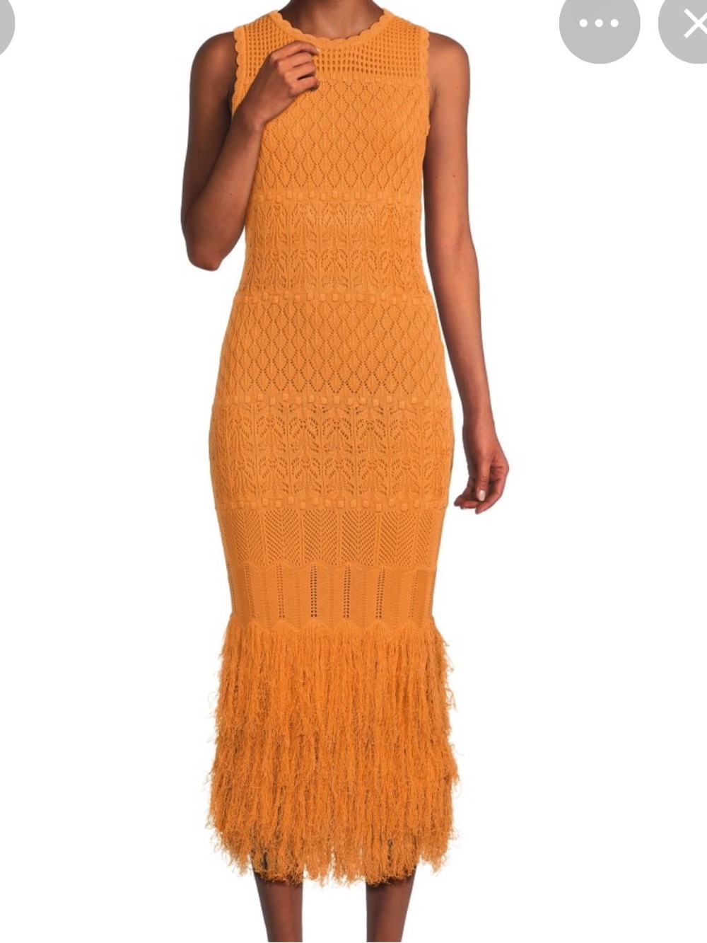 NEW TORN BY RONNY KOBO SUMMER FRINGE Crochet Dress SIZE M
🚨NO DISCOUNT - Picture 14 of 15